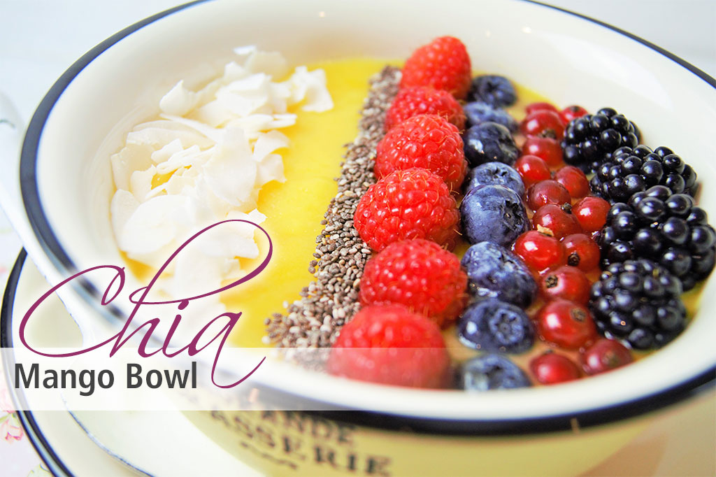 Rezept für Chia Mango Bowl