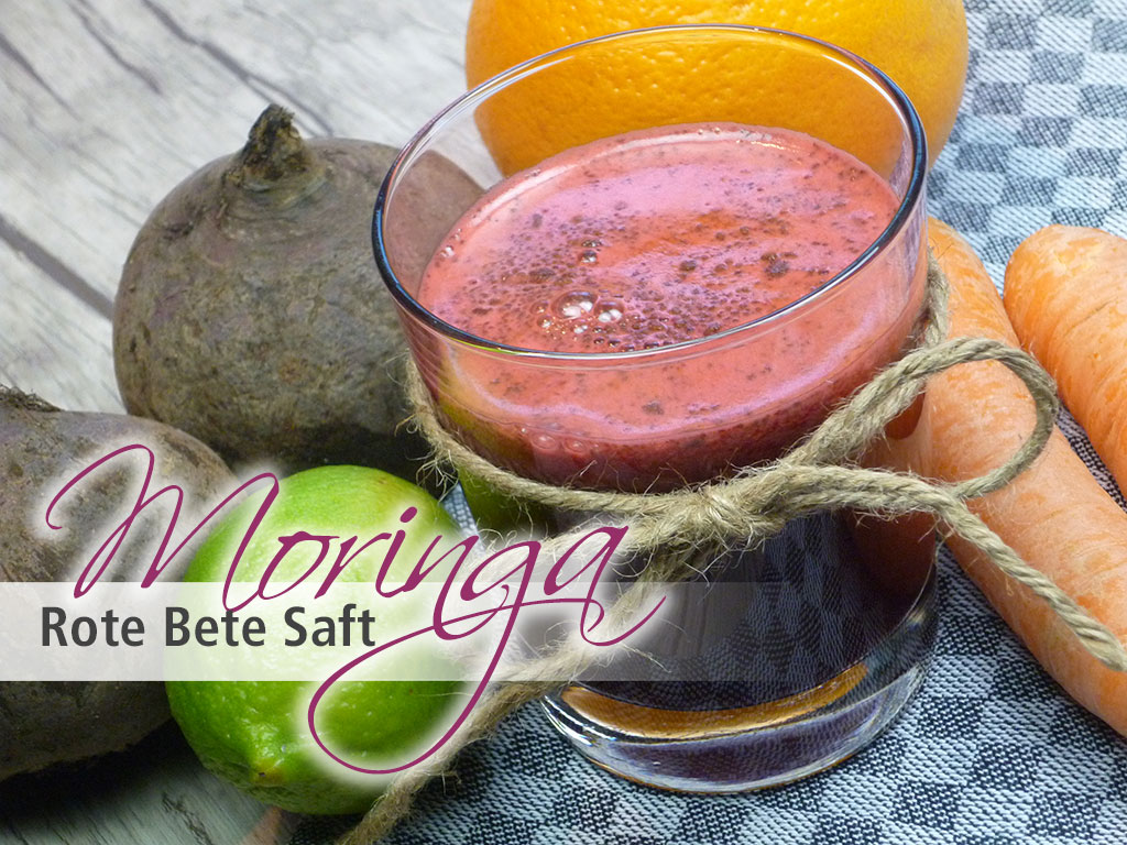 Rezept für Moringa Rote Bete Saft