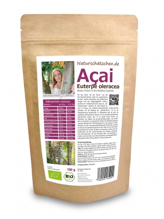 3er Bundle Bio Acai Pulver (je 100g)