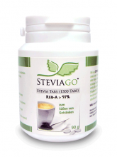 STEVIAGO Stevia Tabs (Reb-A > 97%) Nachfüllpackung, wiederverschließbar (1500 Tabs)